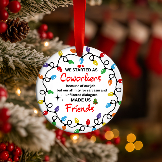 🎄 Co-worker Christmas Ornament 🎄